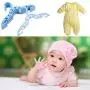 Eduton 40 x Kids Baby Plastic Coat Clothes Garment Trousers Hangers Blue Durable