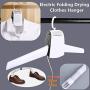 DESTINLEE Portable Folding Dryer Hanger - Compact Electric Clothes Dryer Electric Hanger for Traveling Foldable Clothes Drying Rack Rone Life