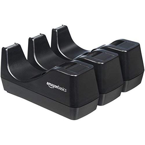 AmazonBasics Office Desk Tape Dispenser - 3-Pack