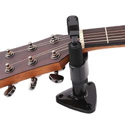 Franger Wall Mount Guitar Hanger Hook Holder ABS Electric Guitar Bass Wall Mount Stand Holder Bracket Hanger Hook with Lock 1PCS-FH-011