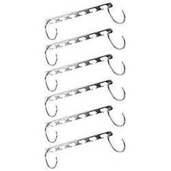 6 Pcs/Set Shirts Coat Clothes Hanger Holders Save Space Non-Slip Clothing Organizer Practical Racks Hangers for Clothes Decoration