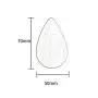 ZEMIN Wall Mounted Coat Rack Clothes Hat Hanger Holder Hooks Water Drops Cute Simple Style Wood, Log, 5x7cm (Color : Log, Size : 3 Pieces) ZEMIN Wall Mounted Coat Rack Clothes Hat Hanger Holder Hooks Water Drops Cute Simple Style Wood, Log, 5x7cm (Color : Log, Size : 3 Pieces)