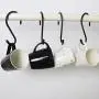 HiGift 8 Pack 6 inch Large S Hooks Heavy Duty Vinyl Coated Closet S Hook for Hanging, Non Slip Black Rubber Coated S Hooks for Hanging Plants Jeans Pot Pan Cups Towels Hats HiGift 8 Pack 6 inch Large S Hooks Heavy Duty Vinyl Coated Closet S Hook for Hanging, Non Slip Black Rubber Coated S Hooks for Hanging Plants Jeans Pot Pan Cups Towels Hats
