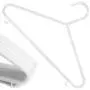 HANGERWORLD 18 White 11.8inch Plastic Kids Coat Clothes Garment Pants Skirt Bar Baby Toddler Hangers HANGERWORLD 18 White 11.8inch Plastic Kids Coat Clothes Garment Pants Skirt Bar Baby Toddler Hangers
