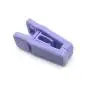 Plastic Slim-line Finger Clip Clothes Hanger Clips (20, Purple)