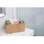 MobileVision Bamboo Storage Box, 9”x12”x 6”, Durable Bin w/Handles, Stackable - for Toys Bedding Clothes Baby Essentials Arts & Crafts Closet & Office Shelf