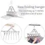 Closet Clothes Hangers Space Saving Hangers Multi-Function Plastic Cascading Hanger Non Slip with Drying Rack Wardrobe Dorm Apartment Closet Clothes Hangers Space Saving Hangers Multi-Function Plastic Cascading Hanger Non Slip with Drying Rack Wardrobe Dorm Apartment