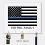 Personalized Key Holder, Police Officer Gift, Key Hanger, Wall Key Rack, Wall Key Holder, Key Holders, Rustic Wood Key Holder 10" x 12"