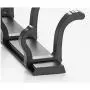 MXueei Shower storage ZfgG Wall Mount Coat Rack Hooks Hanger, Heavy Duty Hat Clothes Holder Metal Rail for Entryway Bathroom Closet Room (Color, Black),White (Color : Black) MXueei Shower storage ZfgG Wall Mount Coat Rack Hooks Hanger, Heavy Duty Hat Clothes Holder Metal Rail for Entryway Bathroom Closet Room (Color, Black),White (Color : Black)