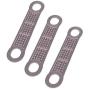50 Pieces Clear Non-Slip Rubber Clothing Hanger Grips Clothes Hanger Strips Use for Wood and Plastic Hangers
