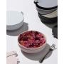 W&P WP-PBC-CM Ceramic Porter Bowl Lunch Container, Food Storage, Bento Box, Meal Prep, Airtight, BPA-Free, 1 Liter, Cream