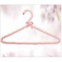 5pcs/lot 40cm Pearl Plastic Adult Hanger Clothes Rack Hangers for Clothes Coat Sweater Dress Hanger Random Color
