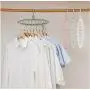 10pcs Random Color 9 Holes Home Storage Organization Clothes Hanger Drying Rack Plastic Scarf Clothes Hangers Storage Racks Wardrobe Storage Hanger 10pcs Random Color 9 Holes Home Storage Organization Clothes Hanger Drying Rack Plastic Scarf Clothes Hangers Storage Racks Wardrobe Storage Hanger