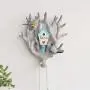Yamalans 3D Parrot Clothes Wall Mount Coat Hook for Coat Towels Bags Door Hanger Rack for Bedroom Hallway Kitchen Decorative Home Storage 4#