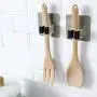Mop Broom Holder Wall Mounted - 8Pcs Mop and Broom Holders Wall Mounted Self Adhesive Mop Racks Broom Grippers Holder Broom Hanger Waterproof No Drilling Garage Storage&Organization Hook Oliverblvd