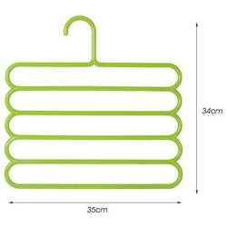 KYCPTNFJ 3 PCS Multi-Functional Non-Slip Pants Rack Hanger Scarf Tie Clothes Rack