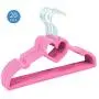 PeiQiH Velvet Childrens Clothes Hangers, Ultra Thin Space Saving Notched 360掳 Swivel Hook No-Trace Not-Slip Kids Hangers for T-Shirt Coats-Rose Red-20 Pack 33x20cm PeiQiH Velvet Childrens Clothes Hangers, Ultra Thin Space Saving Notched 360掳 Swivel Hook No-Trace Not-Slip Kids Hangers for T-Shirt Coats-Rose Red-20 Pack 33x20cm