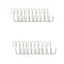 BQKKWIN Heavy Duty S Hooks Black S Shaped Hooks Hanging Hangers Hooks for Kitchen, Bathroom, Bedroom and Office Pan Pot Coat Bag Plants (20 Pack Silver) BQKKWIN Heavy Duty S Hooks Black S Shaped Hooks Hanging Hangers Hooks for Kitchen, Bathroom, Bedroom and Office Pan Pot Coat Bag Plants (20 Pack Silver)