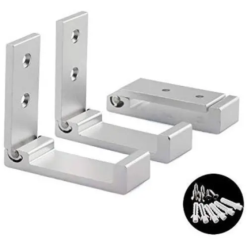 ZRM&E 3-Pack Folding Hooks Wall Door Clothes Coat Hat Bags Hangers Space Saving Racks Holder Aluminum Alloy Kitchen Bathroom Rustproof Towel Hooks Foldable Single Hook Silver ZRM&E 3-Pack Folding Hooks Wall Door Clothes Coat Hat Bags Hangers Space Saving Racks Holder Aluminum Alloy Kitchen Bathroom Rustproof Towel Hooks Foldable Single Hook Silver