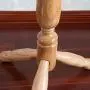 Cxjff Floor Standing Coat Rack Clothes Hat Stand Hanger Solid Wooden 3 Feet 12 Hooks, Wood Color, 50 50 180CM (Size : 5050180CM)