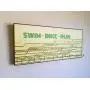 Race Medal Holder/Running Medal Hanger - LIFE IS BETTER IN RUNNING SHOES. Wood Wall Mounted Medal Organizer