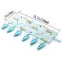 Multifunctional Cap Organizer Hanger, Portable Socks & Underwears Hangers Folding Clothes Hangers with 6 Clips Great for Travel Home Pack of 4 colors