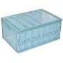 MUYOZZ 25 Quart Collapsible Storage Bins with Lids Foldable Plastic Storage Boxes for Home,Office,Car Trunk,Closet,Blue MUYOZZ 25 Quart Collapsible Storage Bins with Lids Foldable Plastic Storage Boxes for Home,Office,Car Trunk,Closet,Blue