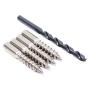 (4pcs) M10X60 Metric Hanger Bolt Stainless Steel with Install Drill Bit by BelMetric HNG10X60SS