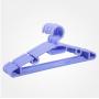 40cm 10 pcs Plastic Wind-Proof Clothes Hangers Coat Hangers for Kids Adult Non-Slip Clothing Hanging Random Color