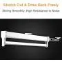 Pull-Out Closet Valet Rod Adjustable Wardrobe Clothing Rail AINGER(17.7 inches)