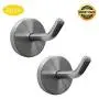 Shineme 2 Pack Stainless Steel Elephant Nose Hook Single Hanger Living Room Bathroom Towel Kitchen Wall Hook Strong Heavy Duty Garage Storage Organizer Hook -2Size (small-2pcs) Shineme 2 Pack Stainless Steel Elephant Nose Hook Single Hanger Living Room Bathroom Towel Kitchen Wall Hook Strong Heavy Duty Garage Storage Organizer Hook -2Size (small-2pcs)