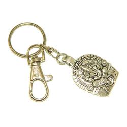 Jeannieparnell 018 - Elephant God Keyring Ganesha Ganesh God Keyring Bag Hanger Charm Handmade