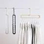 Liveday Rotate Folding Hanger Double-Used Clothes Rack Anti-Skid Portable Hanging for Home Wet Dry Clothes Liveday Rotate Folding Hanger Double-Used Clothes Rack Anti-Skid Portable Hanging for Home Wet Dry Clothes