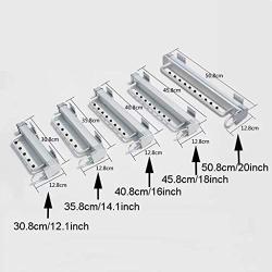 YGLight Hanger Steel Ball Track Has-Been Tens Wardrobe Clothes Organizer Rack Tensile Tests Load Capacity Abs Plastic (Size : 12.1inch/308mm)