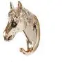 Kepfire Resin Horse Head Wall Mounted Gold Hook Bedroom Cloakroom Creative Decorative Cloth Scarf Hanger Bag Holder Crafts Pothook Gift