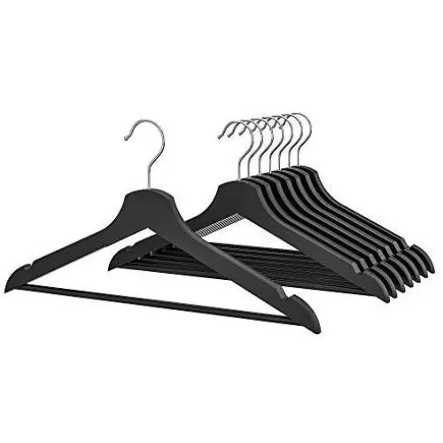 Ikea Hanger Wood Clothes Coat (8 Pack) Black Bumerang Ikea Hanger Wood Clothes Coat (8 Pack) Black Bumerang