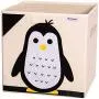 Hurricane Munchkin 13 inch Animal Cube Storage Bin. Soft Fabric Animal Toy Storage Boxes for Cube Organizers. Kids Storage Cubes for Baby, Toddlers, Girls, Boys, Nursery & Playroom (Penguin) Hurricane Munchkin 13 inch Animal Cube Storage Bin. Soft Fabric Animal Toy Storage Boxes for Cube Organizers. Kids Storage Cubes for Baby, Toddlers, Girls, Boys, Nursery & Playroom (Penguin)