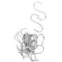 uxcell Metal 68mm Long S Shaped Clothes Towel Hanger Bag Holder Hooks 20pcs
