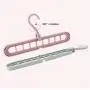 10pcs Random Color Creative 3D Space Saving Hanger Magic Clothes Hanger 9Hole Towel Hook Closet Organizer Storage Rack 10pcs Random Color Creative 3D Space Saving Hanger Magic Clothes Hanger 9Hole Towel Hook Closet Organizer Storage Rack