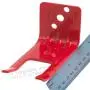 Fire Extinguisher Bracket - (Lot of 2) Amerex Fork Style, Wall Hook, Mount, Hanger for 5 to 13lb. Extinguishers with Valve Body Slots - FREE SCREWS & WASHERS
