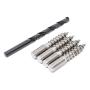 (4pcs) M10X60 Metric Hanger Bolt Stainless Steel with Install Drill Bit by BelMetric HNG10X60SS