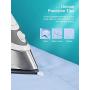 Decen Steam Iron for Clothes, 1700W Portable Travel Iron for Crafts, Handheld Travel Garment Steamer Fabric Wrinkles Remover with 300ML Water Tank