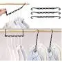 10pcs Multifunctional Magic Clothes Coat Hanger Organizer Support Baby Clothes Drying Racks Plastic Storage Rack Hangers for Clothes Decoration 10pcs Multifunctional Magic Clothes Coat Hanger Organizer Support Baby Clothes Drying Racks Plastic Storage Rack Hangers for Clothes Decoration