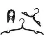 Juvale 24-Pack Portable Foldable Hangers for Clothes, Cruise, and Travel, 16.5 x 1.5 Inches Juvale 24-Pack Portable Foldable Hangers for Clothes, Cruise, and Travel, 16.5 x 1.5 Inches