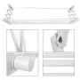 Wall Mounted Retractable Clothes Airer - Ceiling Mounted Laundry Drying Rack-Space Save-Laundry Rack Drying Hanger Clotheshorse Wall Mounted Retractable Clothes Airer - Ceiling Mounted Laundry Drying Rack-Space Save-Laundry Rack Drying Hanger Clotheshorse