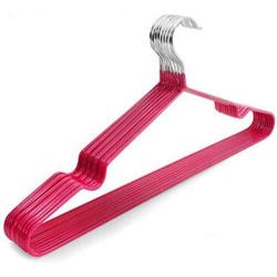 FHD 20 Pack Clothes Hangers Clothes Hanger Ultra Thin No Slip (Hot Pink)