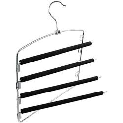 ALIOO Clothes Pant Hanger Closet Storage Organizer for Scarf Trouser Laundry Room Hanging(2 Pack)