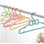 10pcs Random Color Childrens Bow Hanger Home Baby Clothes Hanger