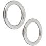 Umbra Halo Magnetic Holdbacks for Curtain Panels, Set of 2, Nickel