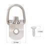 50lb D Ring Picture Hangers | 40 Pieces for Heavy Duty Picture Frames